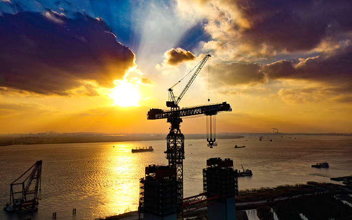 筑梦云端 豪利777超大塔助力“超等工程”建设“满弦”推动