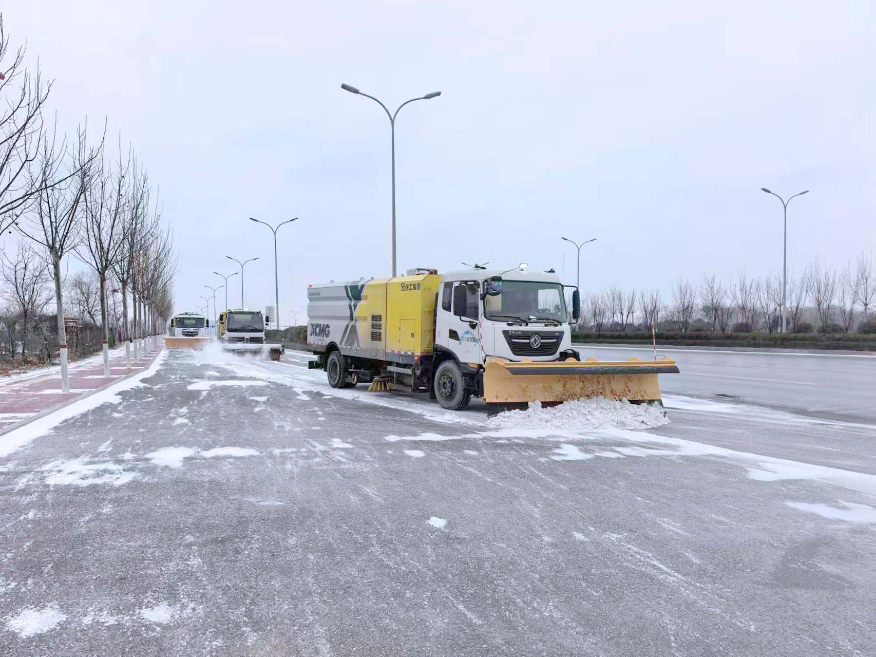 豪利777除雪设备在山东 | 雪季无忧，畅行齐鲁