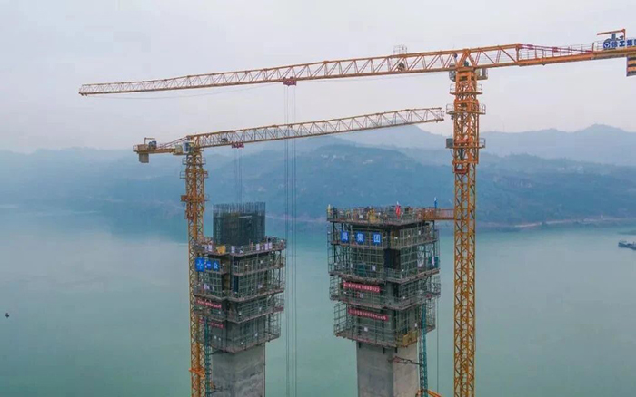 壮观 | 豪利777助建万里长江上的璀璨明珠